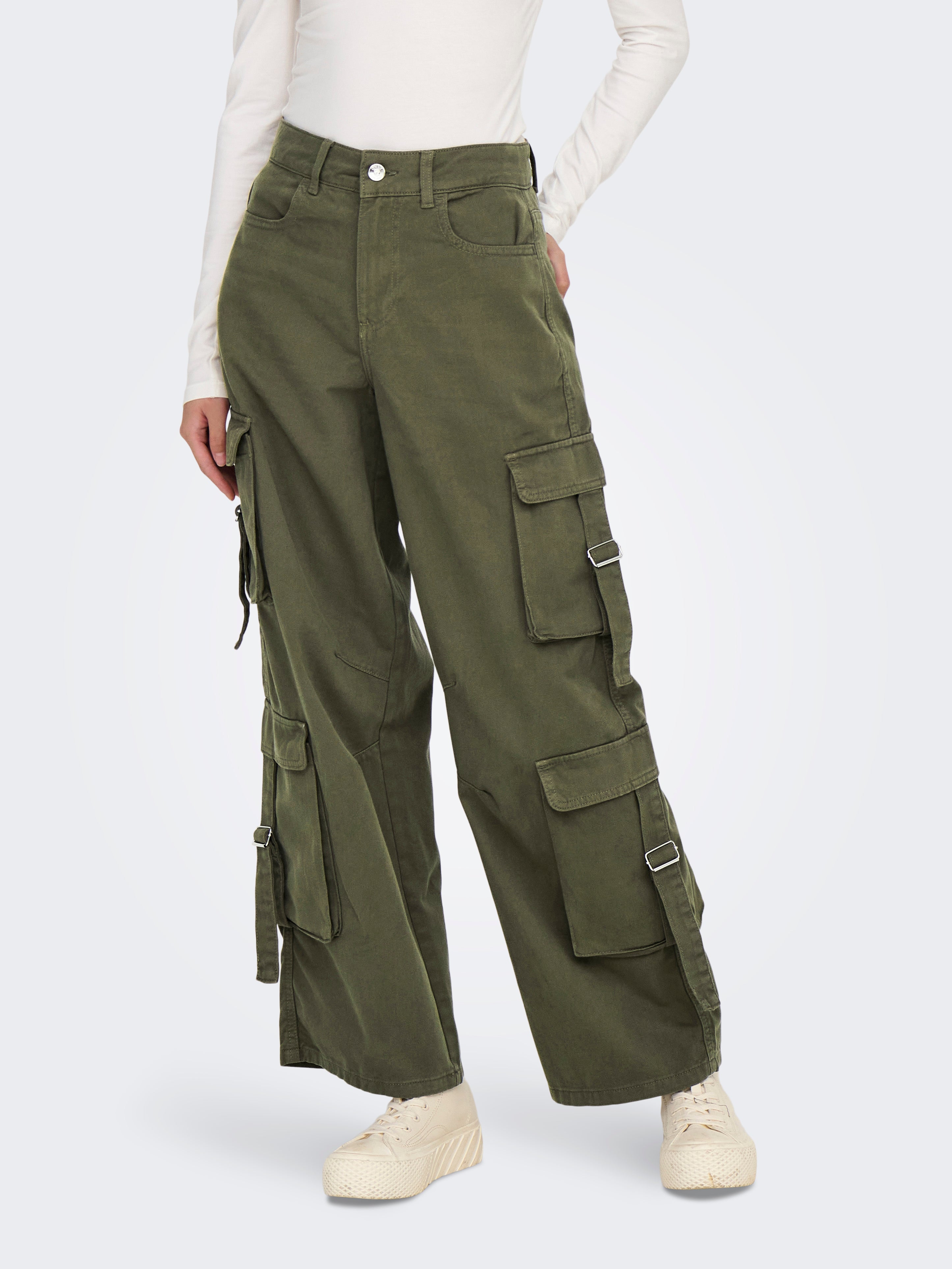 Onlmalfy Weiter Beinschnitt Cargo-hose