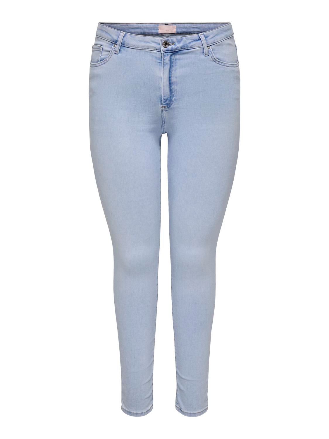 Carwilly Mittlere Taille Skinny Fit Jeans