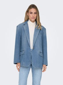 ONLY ONLCORY Švarkas -Light Blue Denim - 15338592