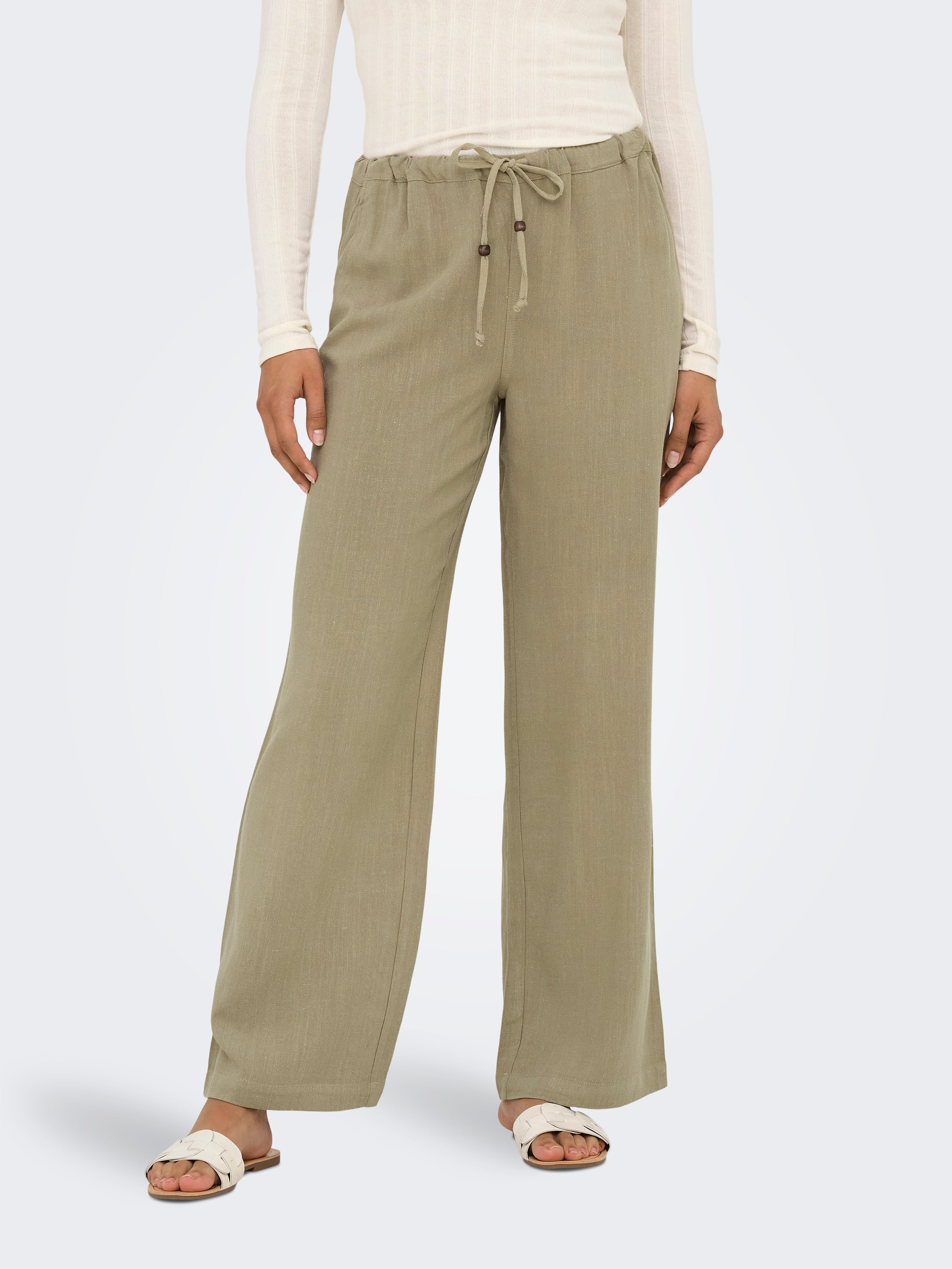 Onlsolvi Gerade Geschnitten Hose