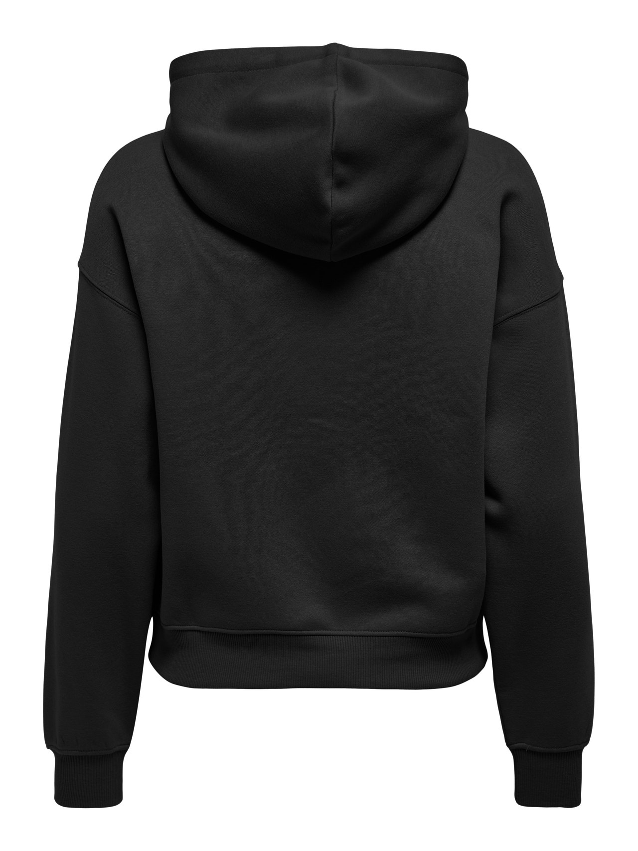 ONLY Redovno prianjanje Hoodie Elastične manžete Ispuštena ramena Majicu -Black - 15338730