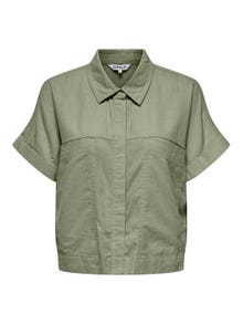 ONLY Kõrge vöökohaga lai lõige Särgikrae Särk -Tea - 15338744