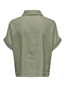 ONLY Kõrge vöökohaga lai lõige Särgikrae Särk -Tea - 15338744