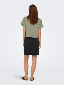 ONLY Kõrge vöökohaga lai lõige Särgikrae Särk -Tea - 15338744