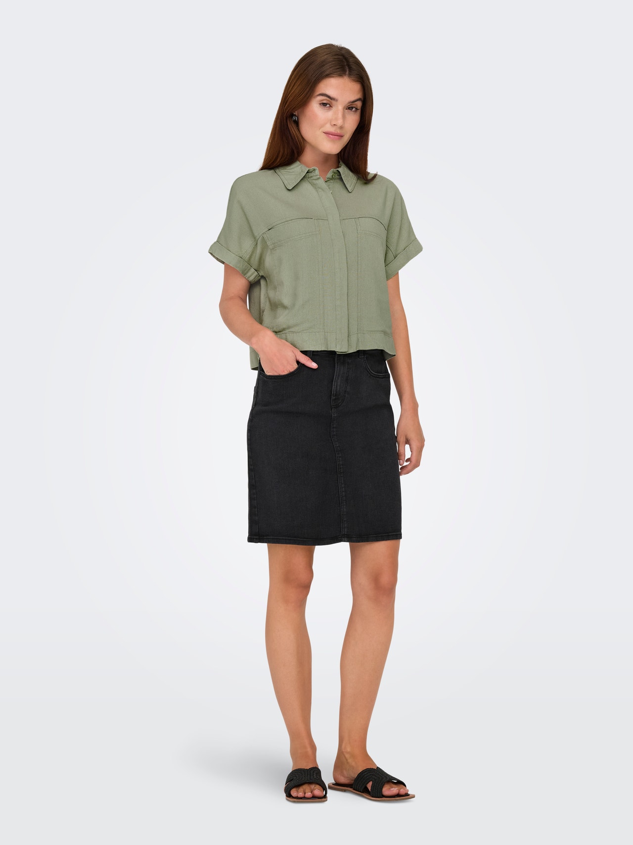 ONLY ONLCARO Košile -Tea - 15338744