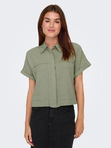 ONLY Kõrge vöökohaga lai lõige Särgikrae Särk -Tea - 15338744