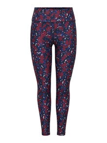ONLY ONPJAM-2-SAVE Slim Fit Sportovní legíny -Night Sky - 15338960