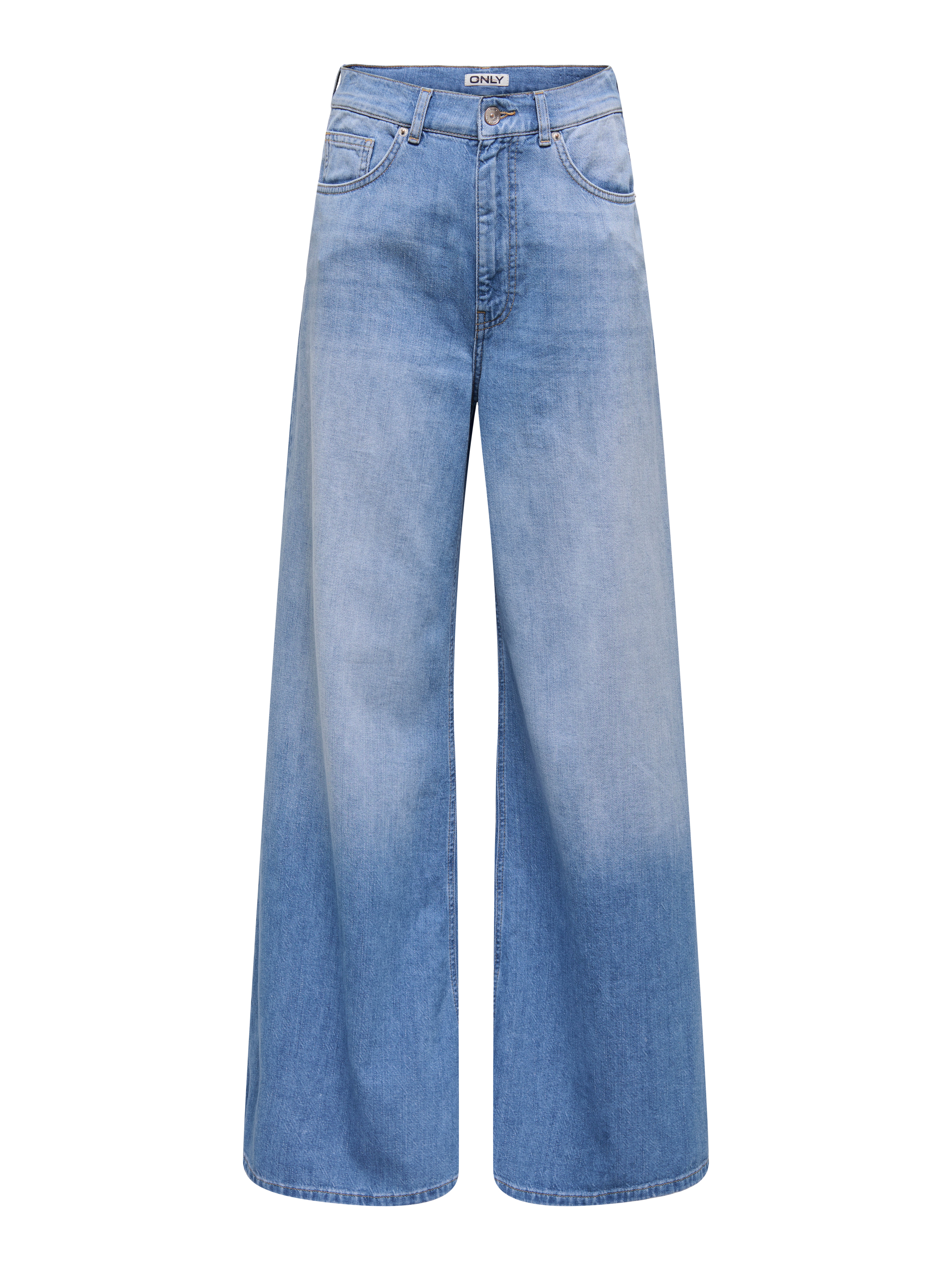 Thumbnail - Onlgiulia Hohe Taille Weiter Beinschnitt Jeans