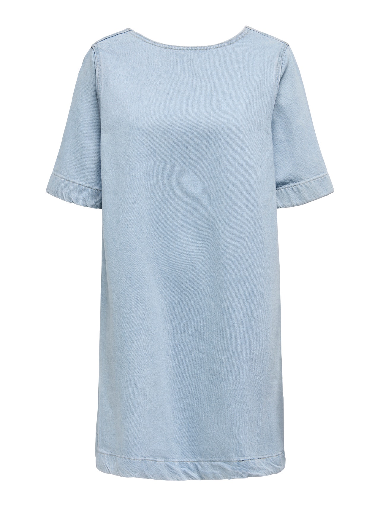 ONLY Midi loose fit denim dress -Light Blue Denim - 15339026