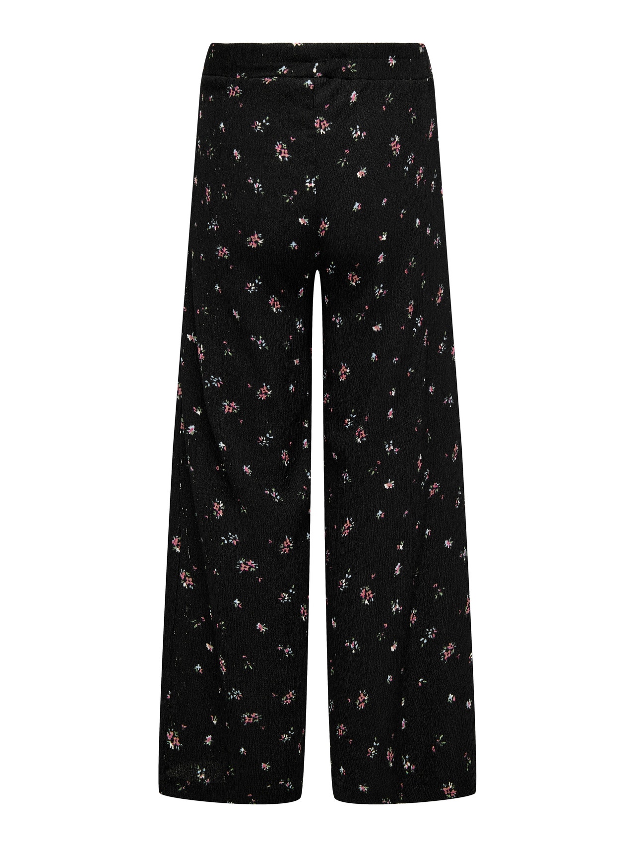 ONLY KOGNANCY Wide Leg Fit Wide-leg trousers -Black - 15339137