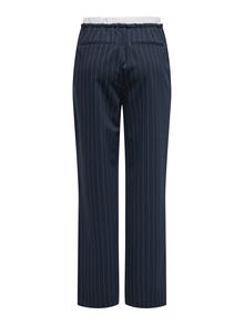 ONLY Pantalons Straight Fit Taille haute -Salute - 15339242