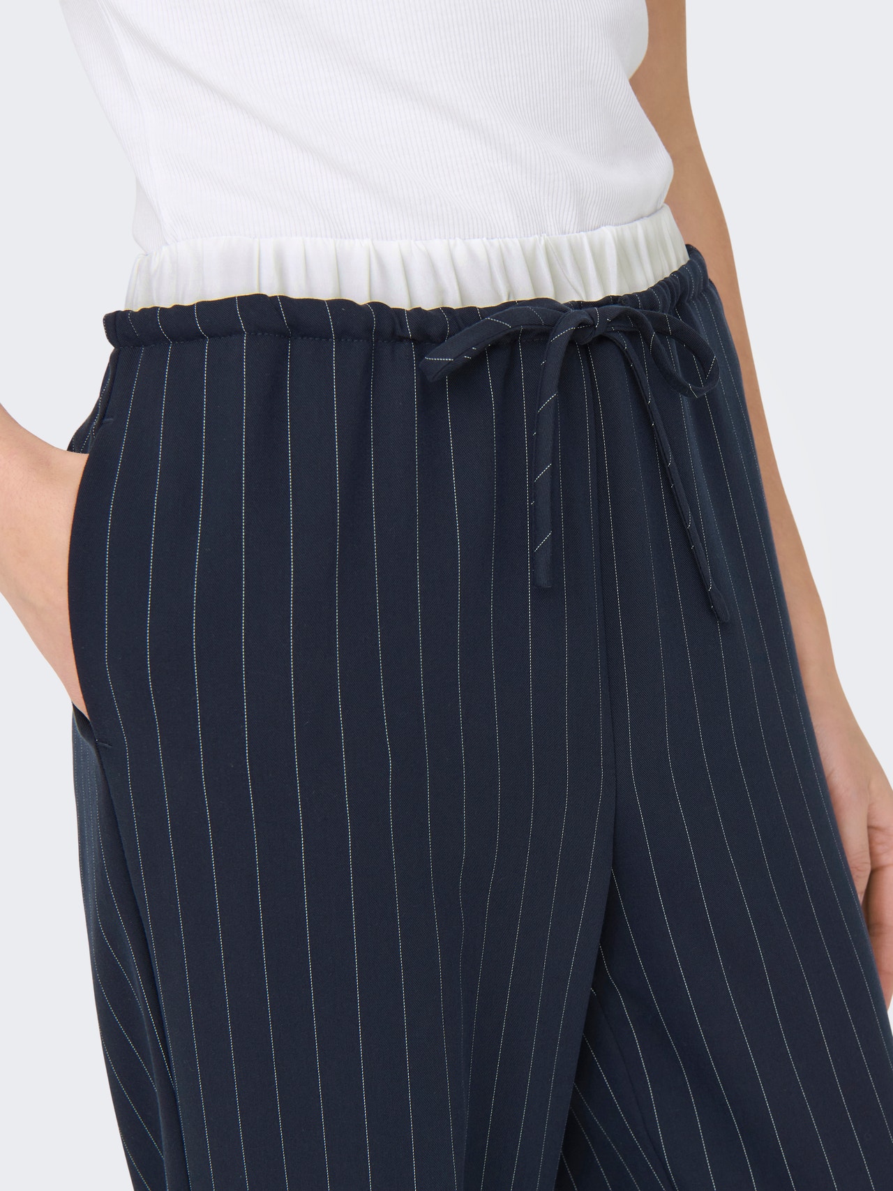 ONLY Trousers with high waist -Salute - 15339242