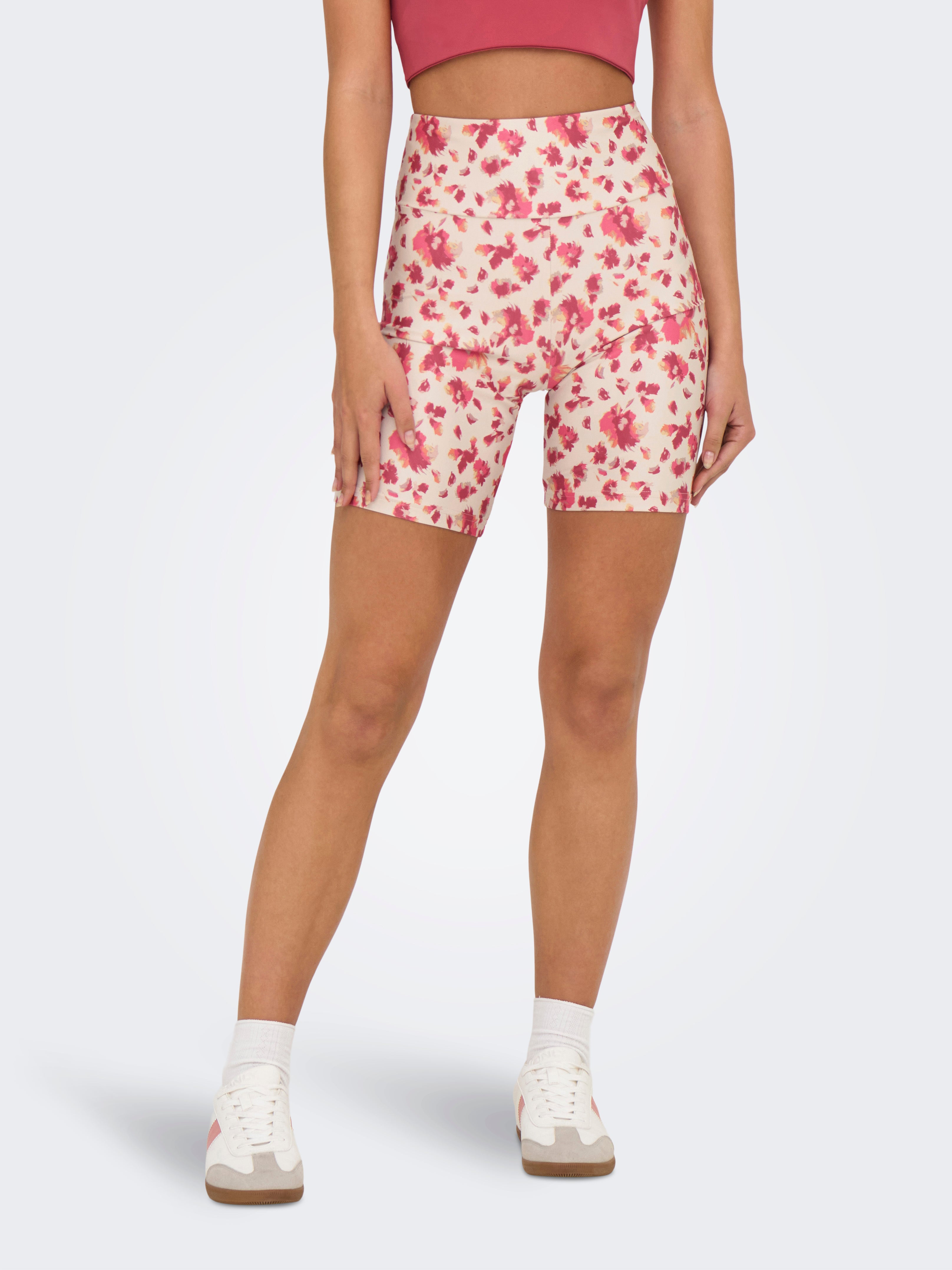 Onpronda-1 Hohe Taille Enger Schnitt Bikershorts