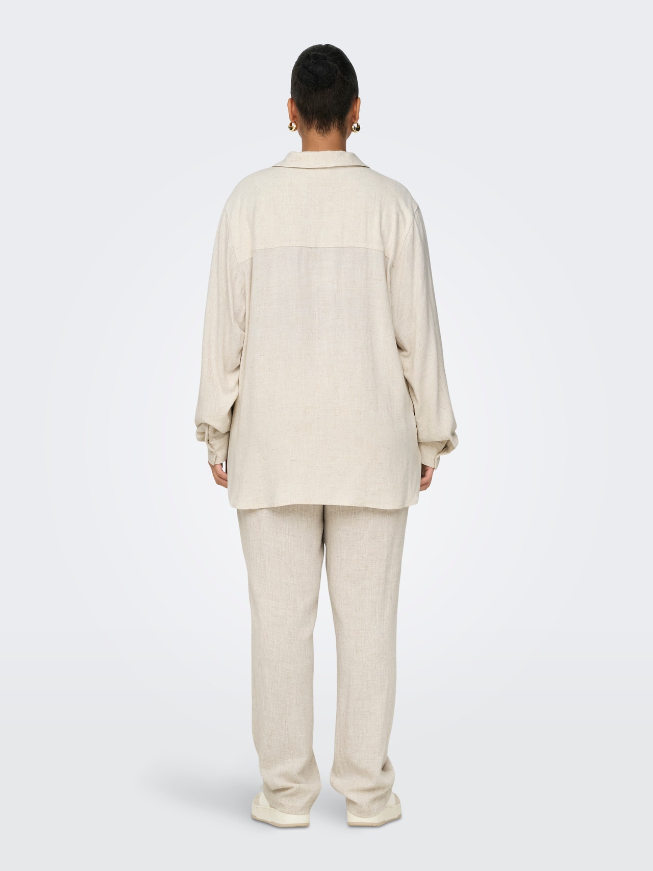 ONLY Tavapärane lõige Särgikrae Nööpidega mansetid Balloonvarrukad Särk -Moonbeam - 15339377