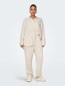 ONLY Tavapärane lõige Särgikrae Nööpidega mansetid Balloonvarrukad Särk -Moonbeam - 15339377