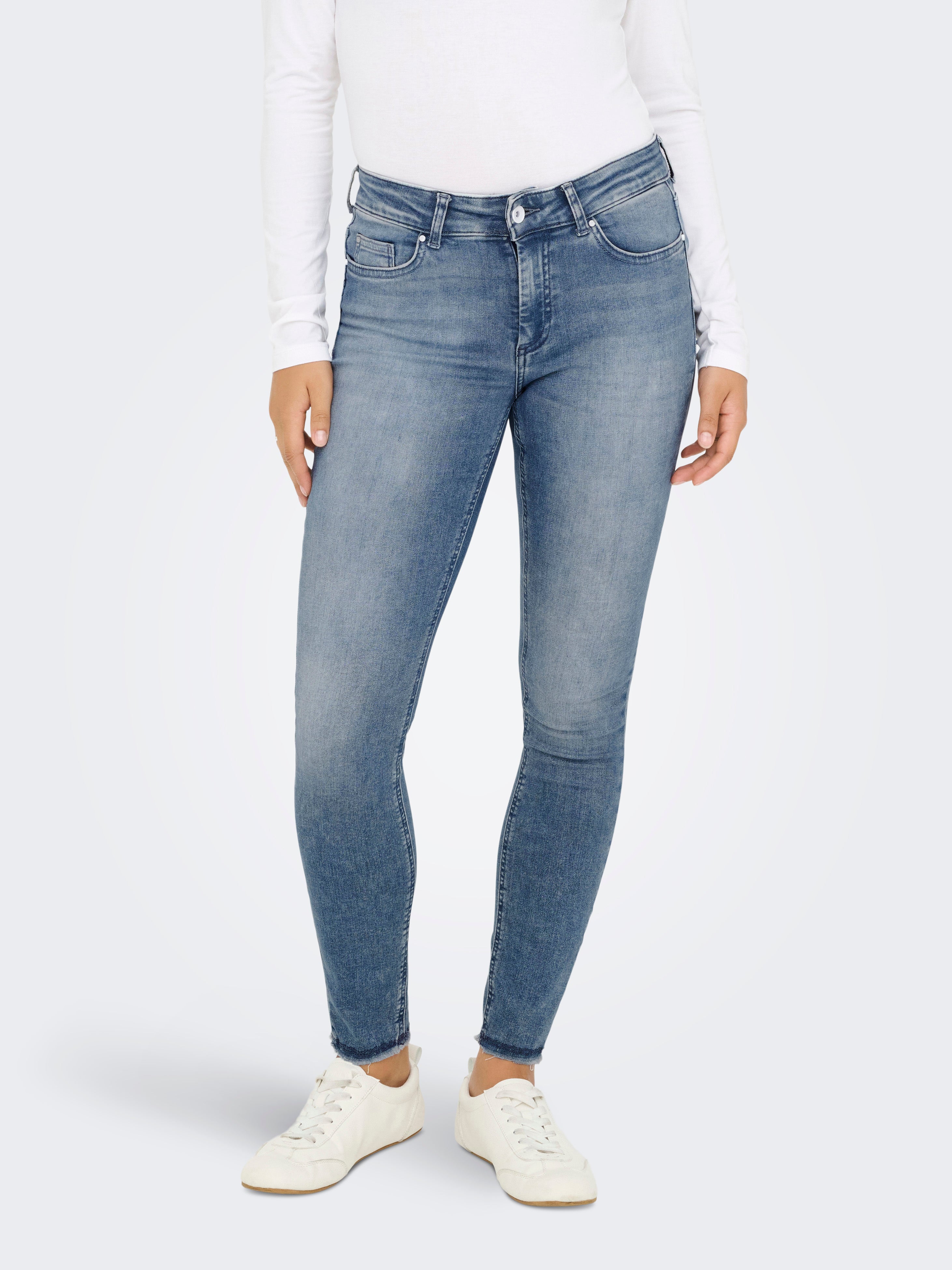 Onlblush Mittlere Taille Skinny Fit Jeans