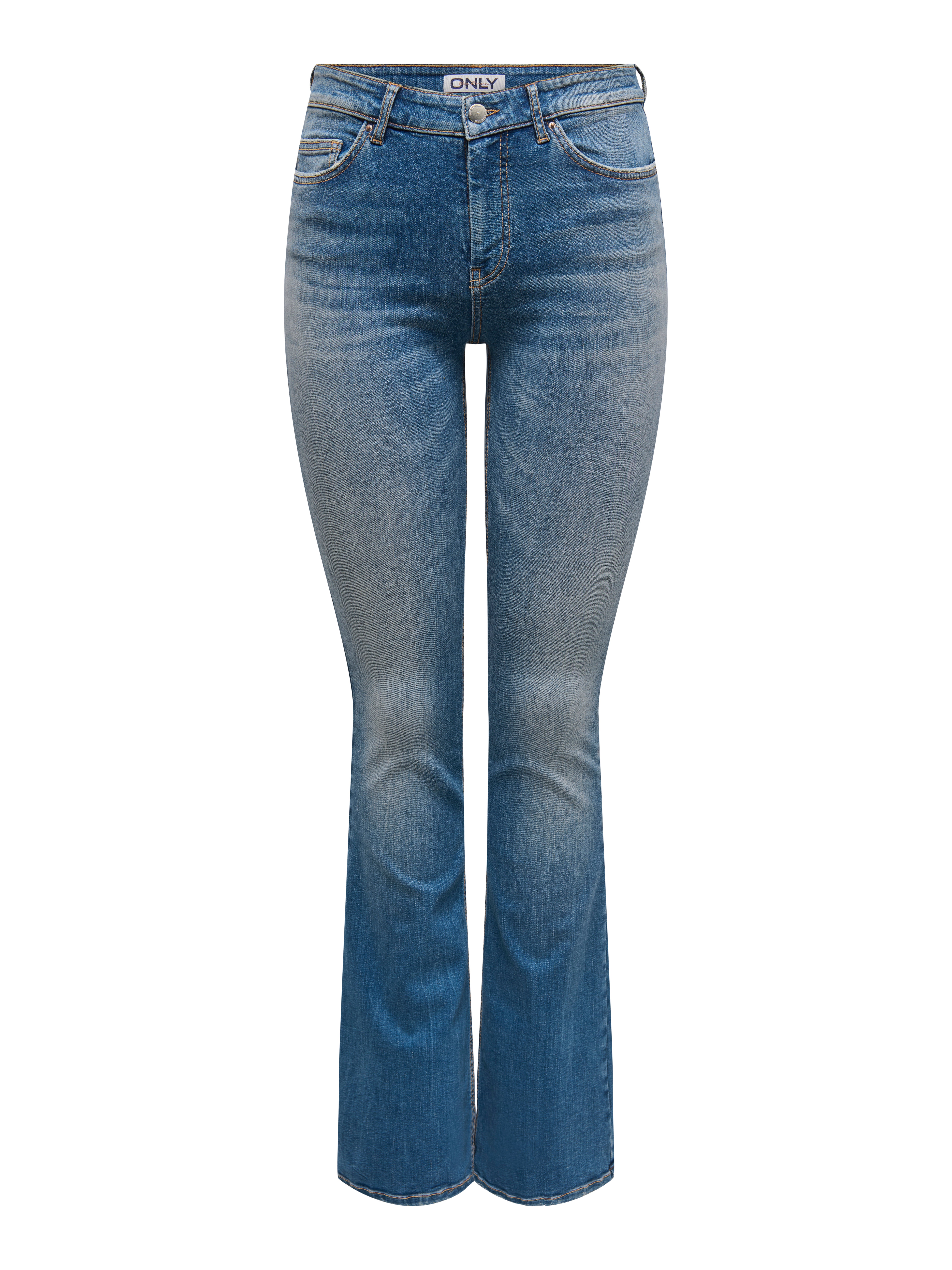 Thumbnail - Onlblush Mittlere Taille Ausgestellt Jeans