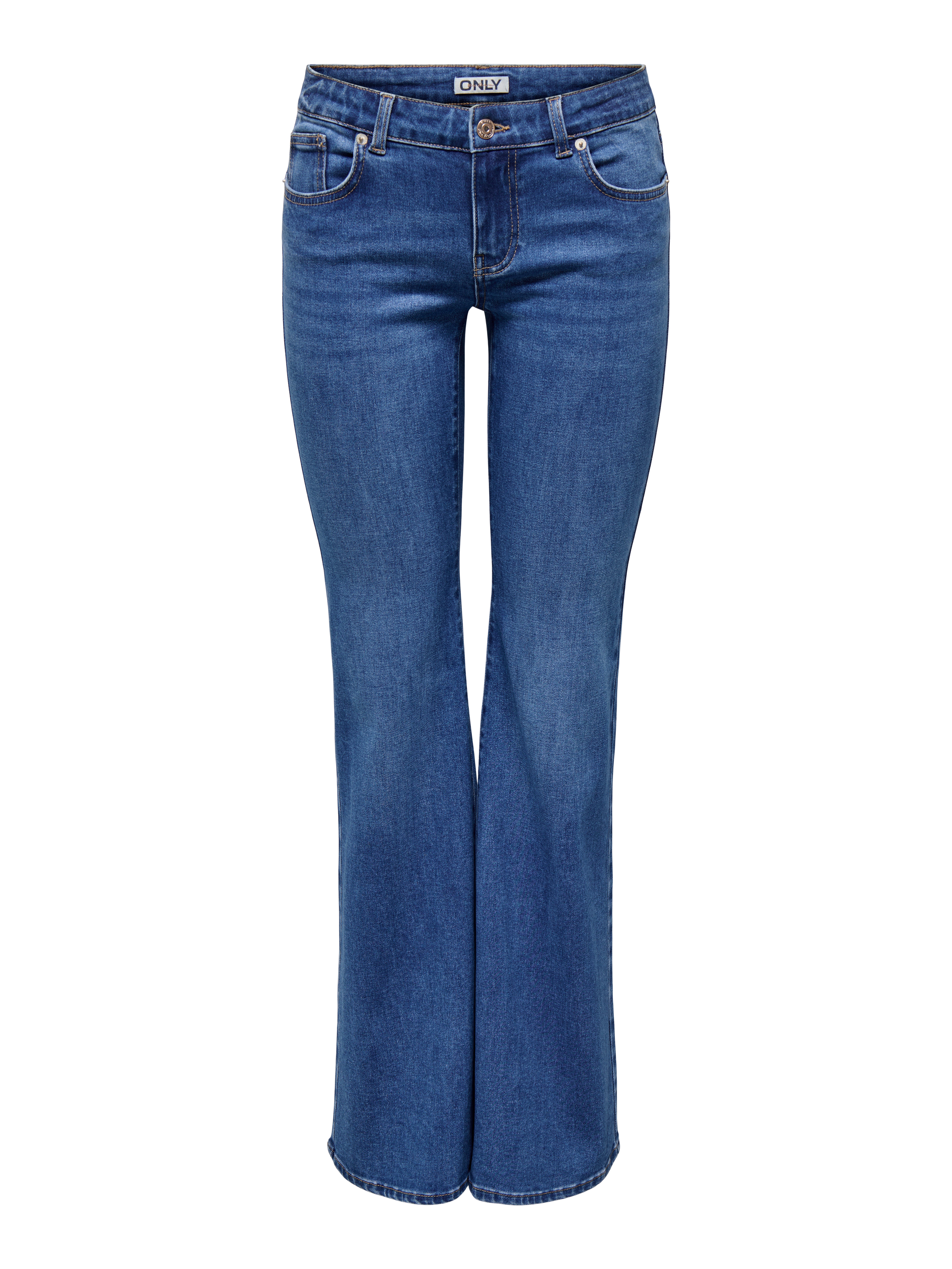 Onltiger Niedrige Taille Flared Jeans