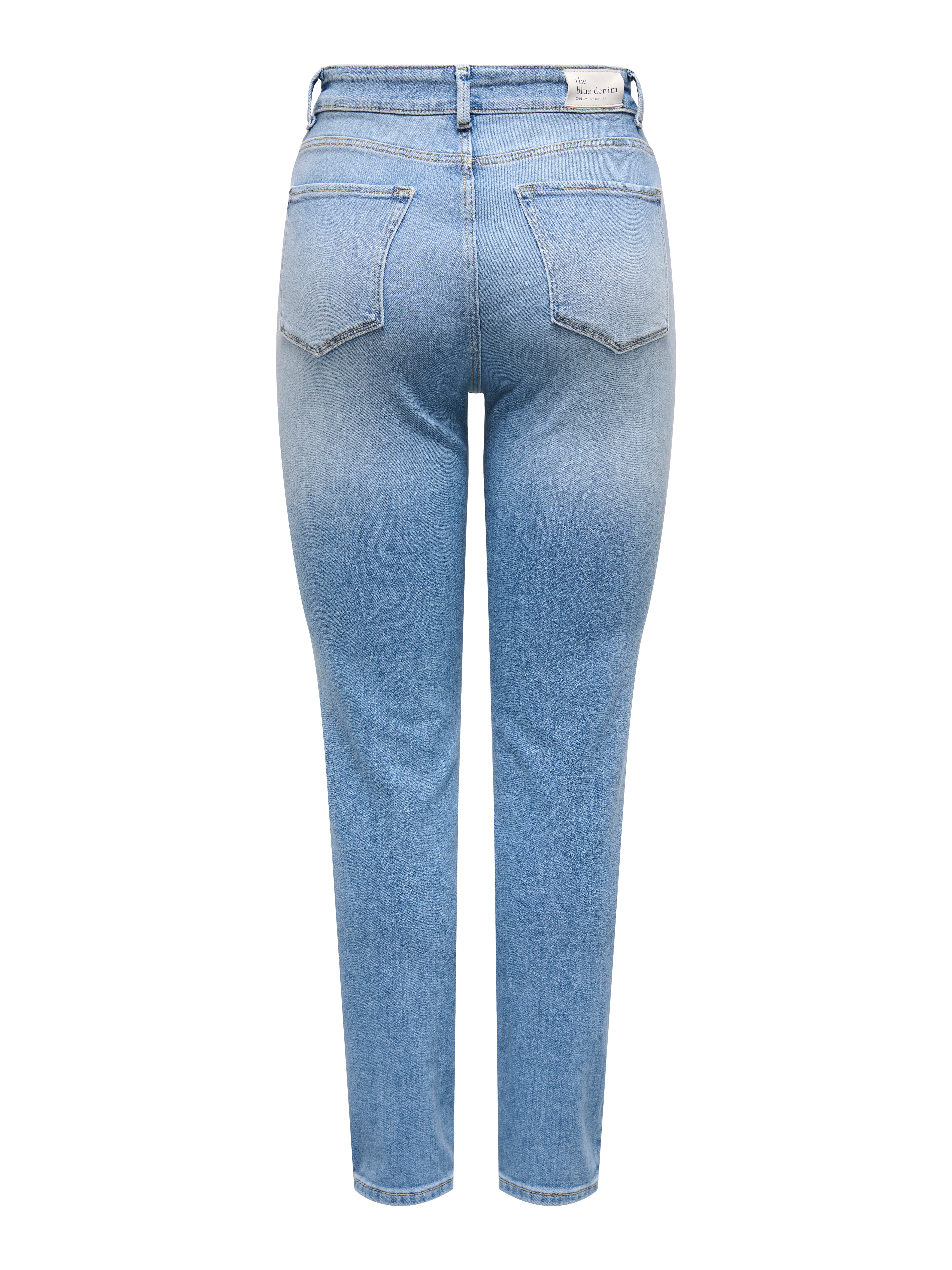 Thumbnail - Onlemily Hohe Taille Gerade Geschnitten Jeans
