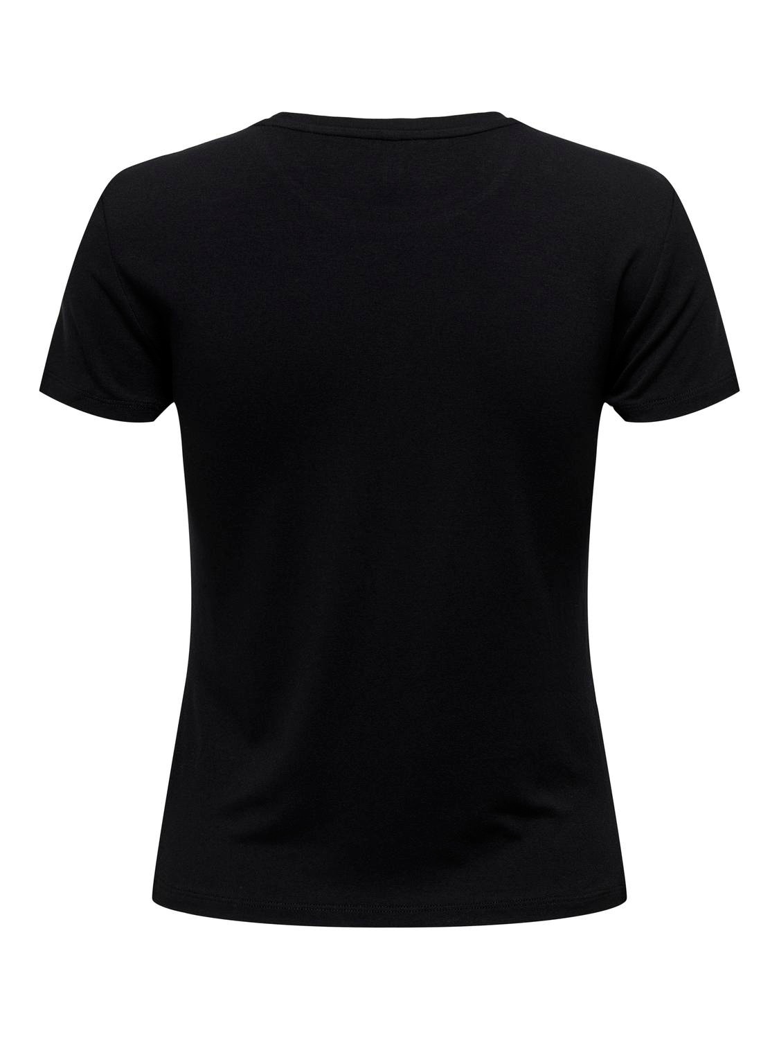 ONLY Basis t-shirt -Black - 15339569