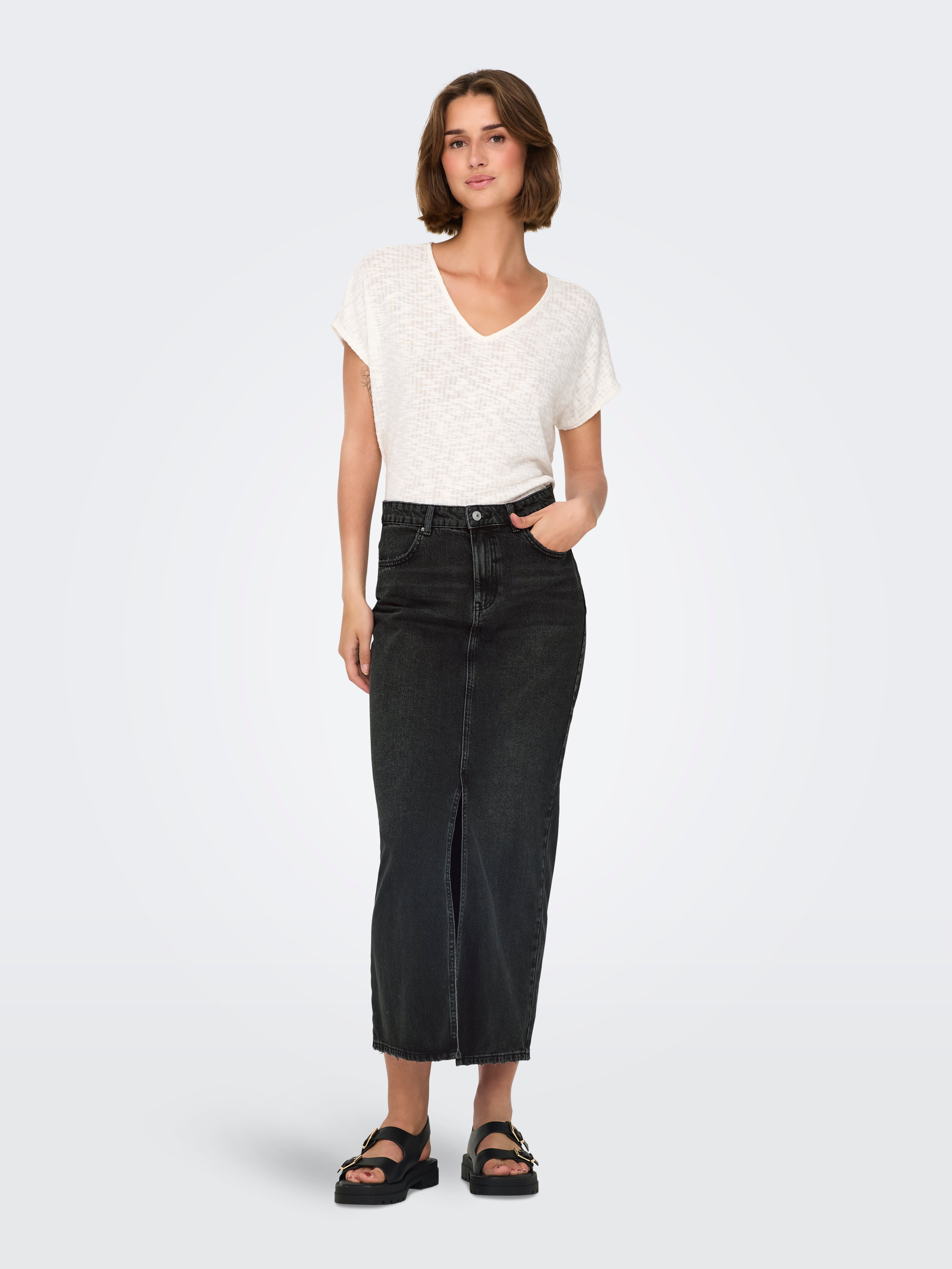 ONLCILLA Jeansrock | Schwarz | ONLY®