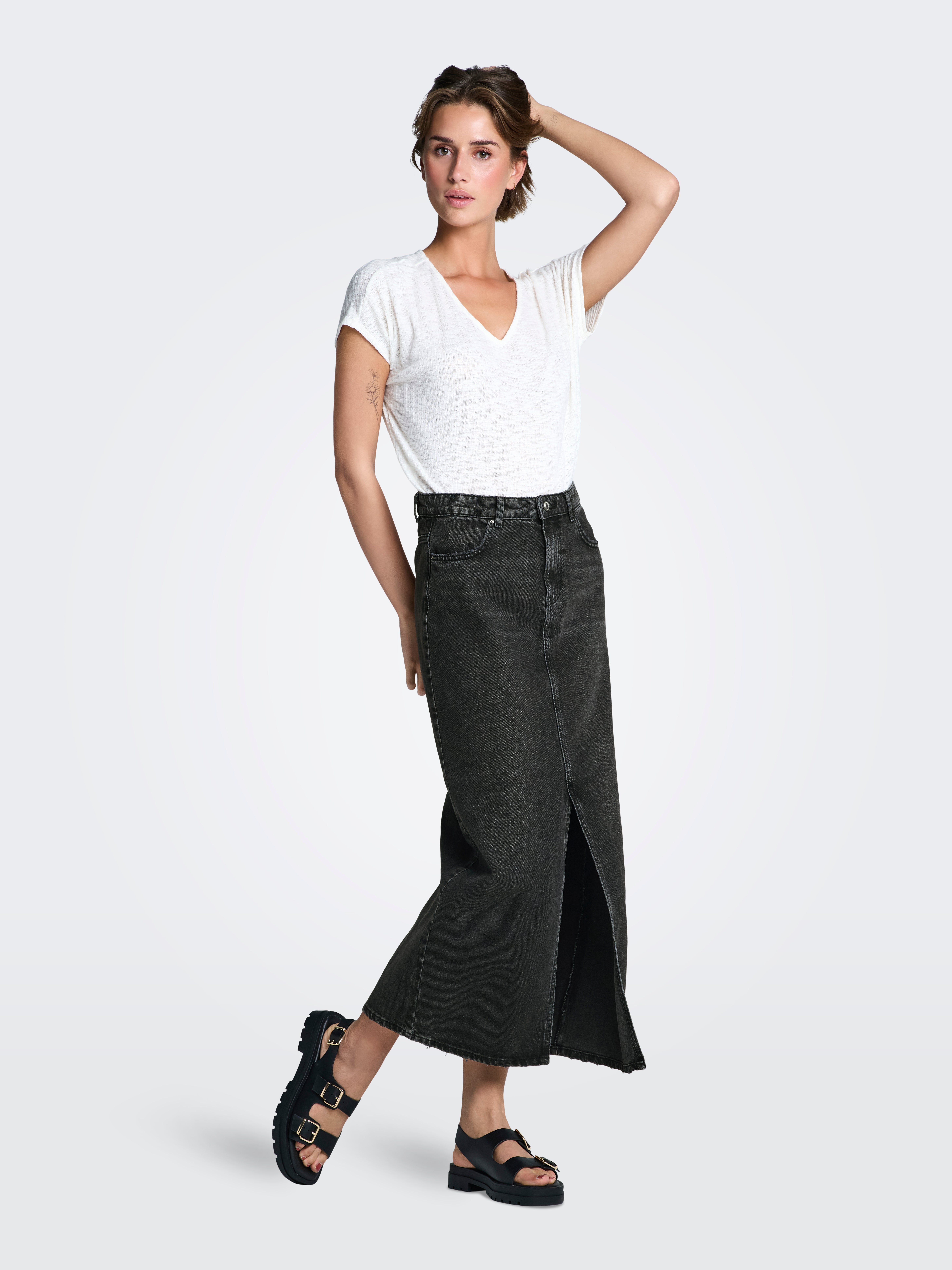 ONLCILLA Jeansrock | Schwarz | ONLY® 