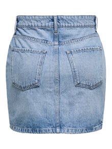 ONLY Falda corta -Light Blue Denim - 15339630