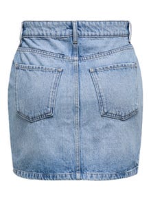 ONLY Mini denim nederdel -Light Blue Denim - 15339630