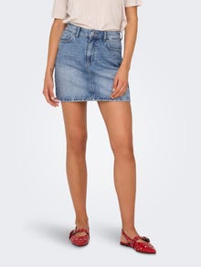 ONLY Short skirt -Light Blue Denim - 15339630