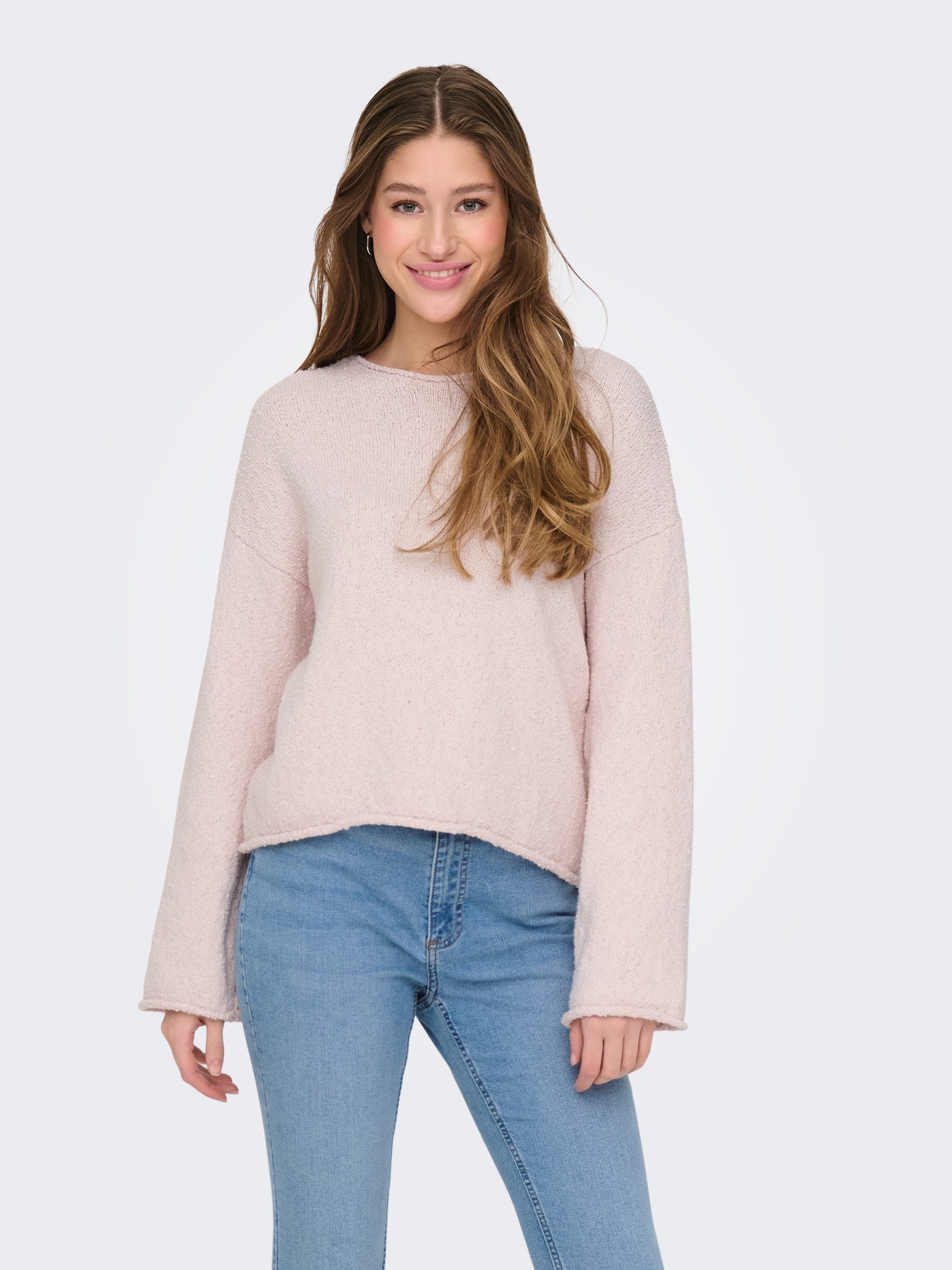 ONLY ONLALVILDA Megztinis -Rose Smoke - 15339651