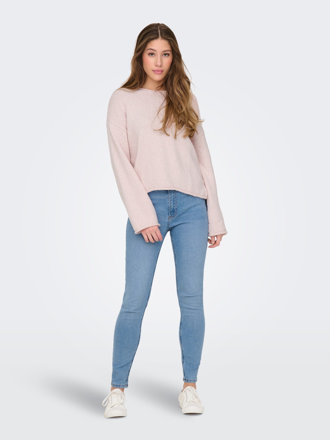 ONLY ONLALVILDA Megztinis -Rose Smoke - 15339651