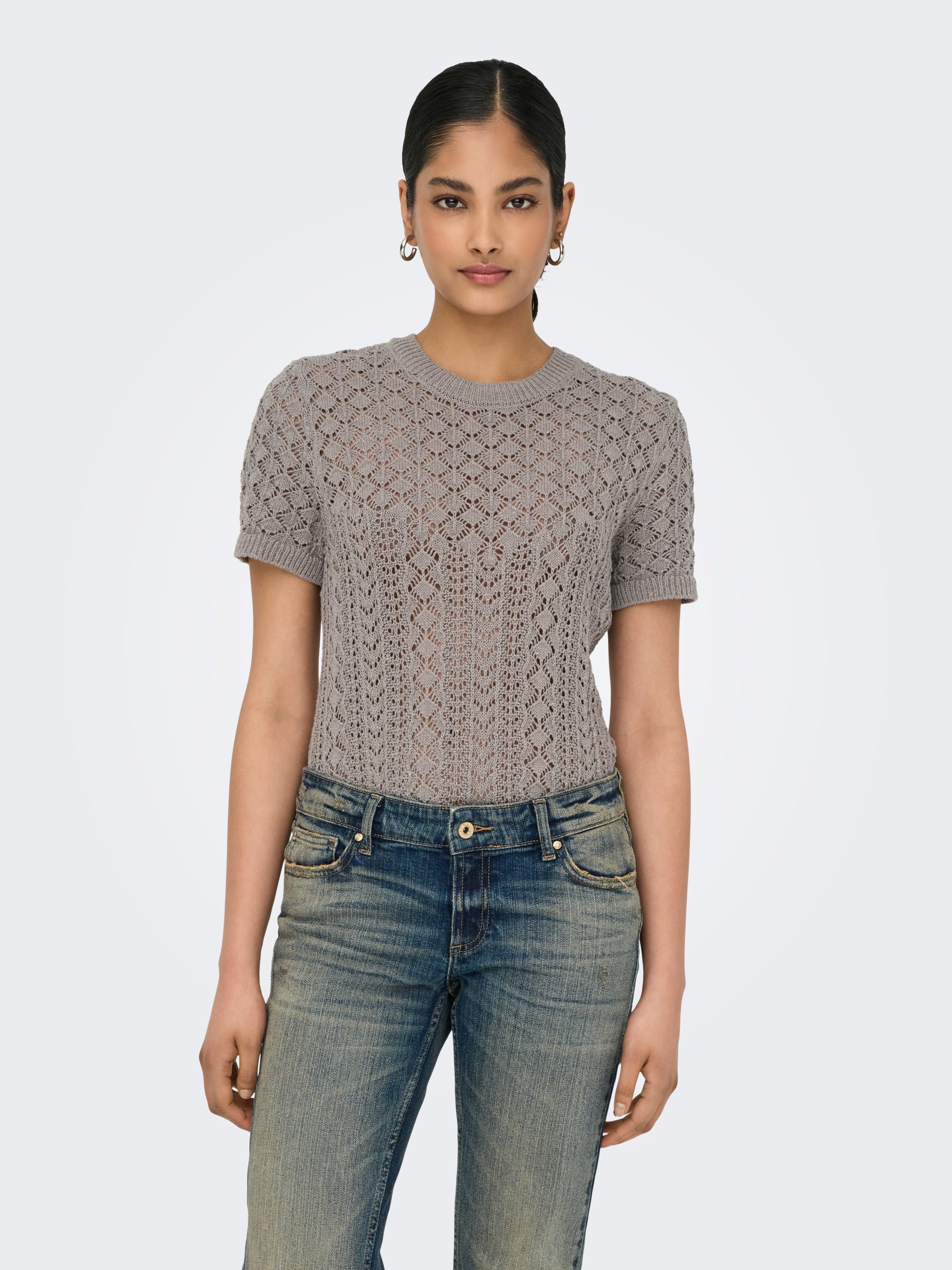 Onlsaga Gestricktes Oberteil