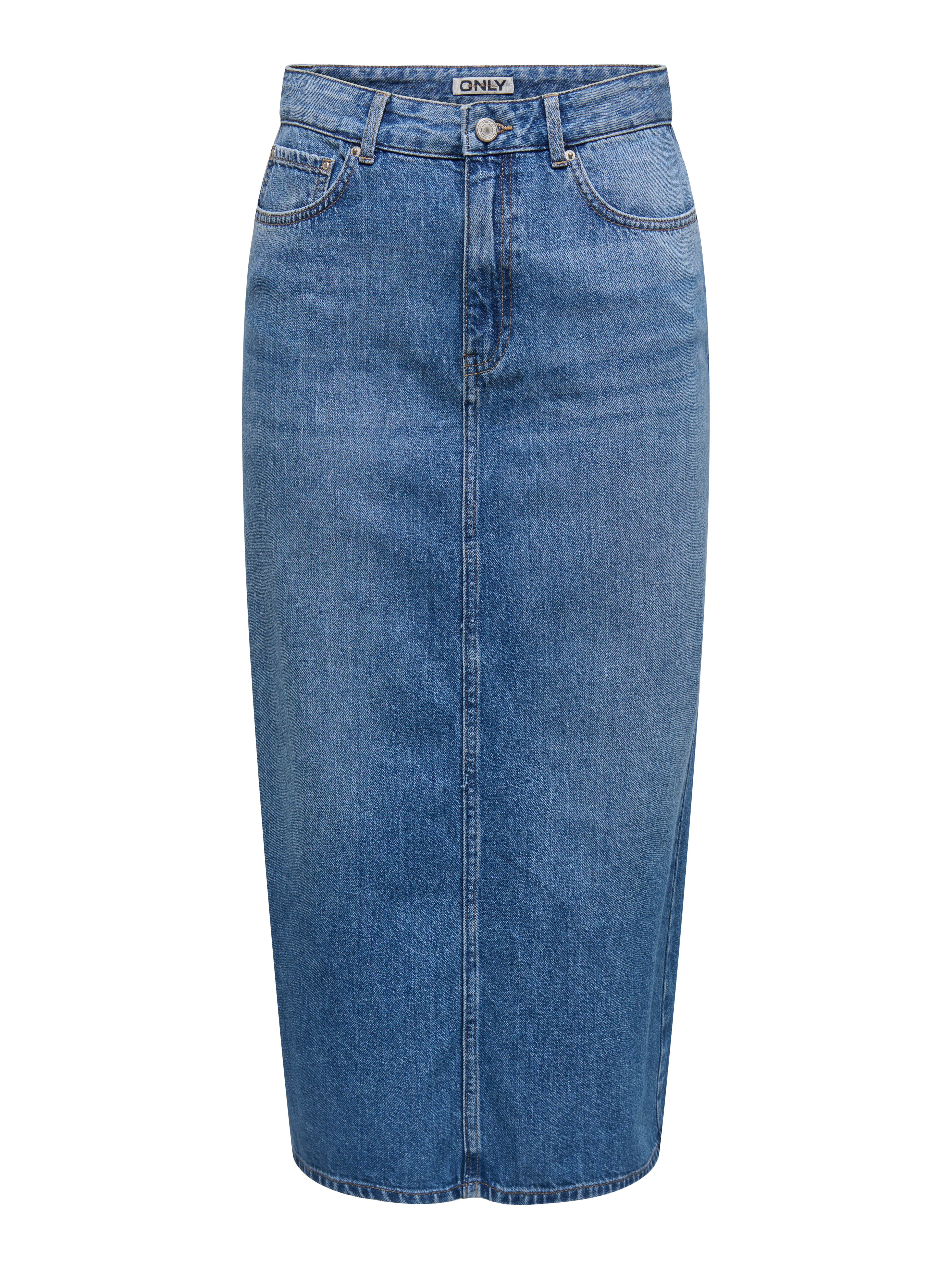 Thumbnail - -onllumi Denim Midirock