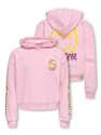 Sweat-shirt Ample à Capuche Pour Fille - Style Streetwear Décontracté, Manches Longues, Printemps/automne, Taille Unique - 8