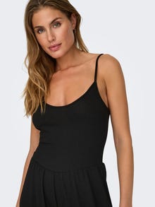 ONLY Schmale Träger Jumpsuit -Black - 15340327