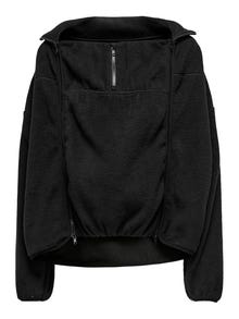 ONLY Tavapärane lõige Kapuuts Lapseootel naistele Dressipluusid -Black - 15340380