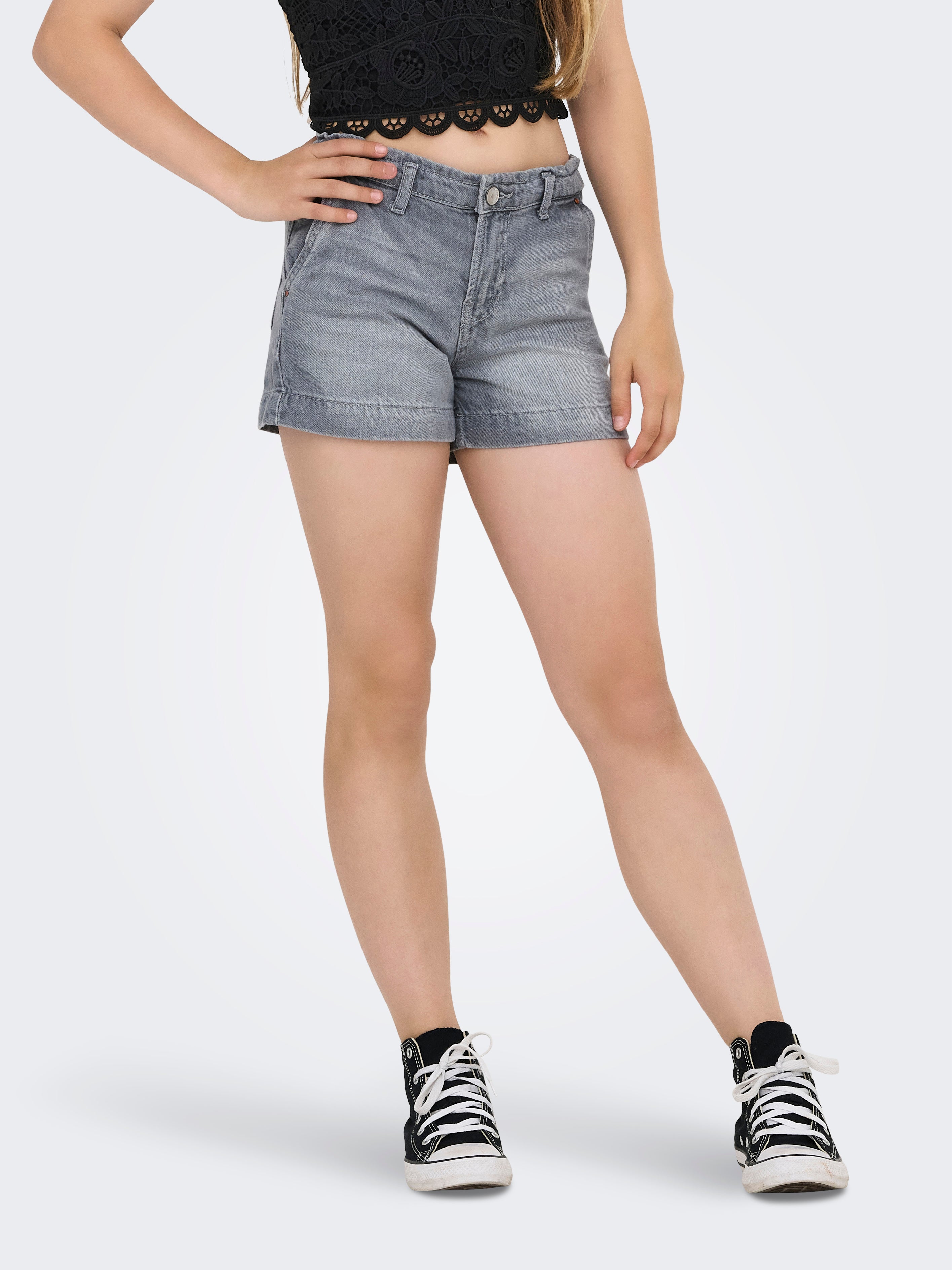 Kogcomet Weiter Beinschnitt Jeans-shorts
