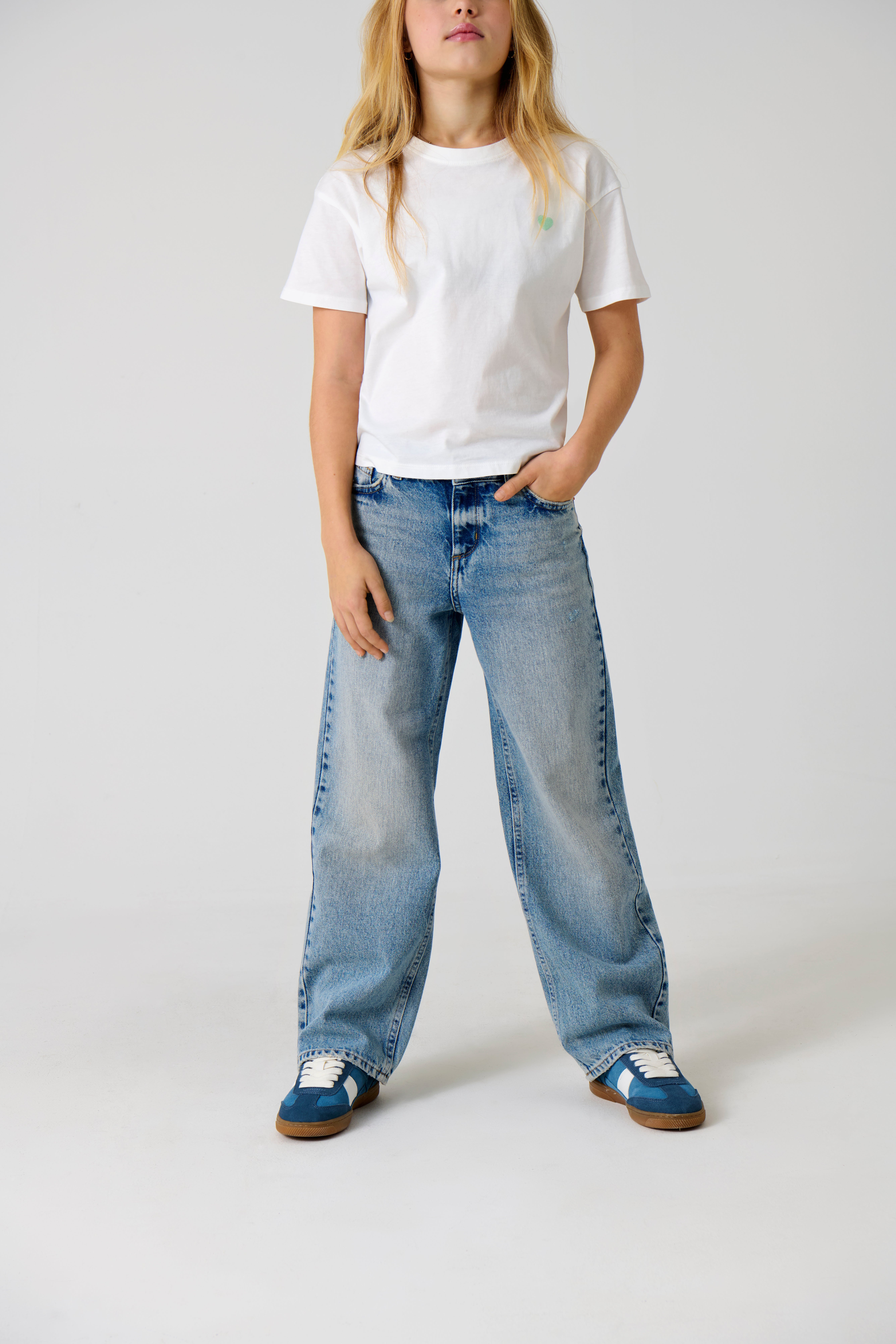 Kogella Mittlere Taille Gerade Geschnitten Jeans