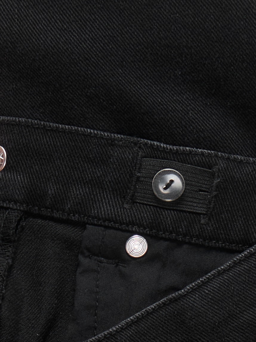 ONLY KOGSIRI Denim Midiskjørt -Washed Black - 15340696