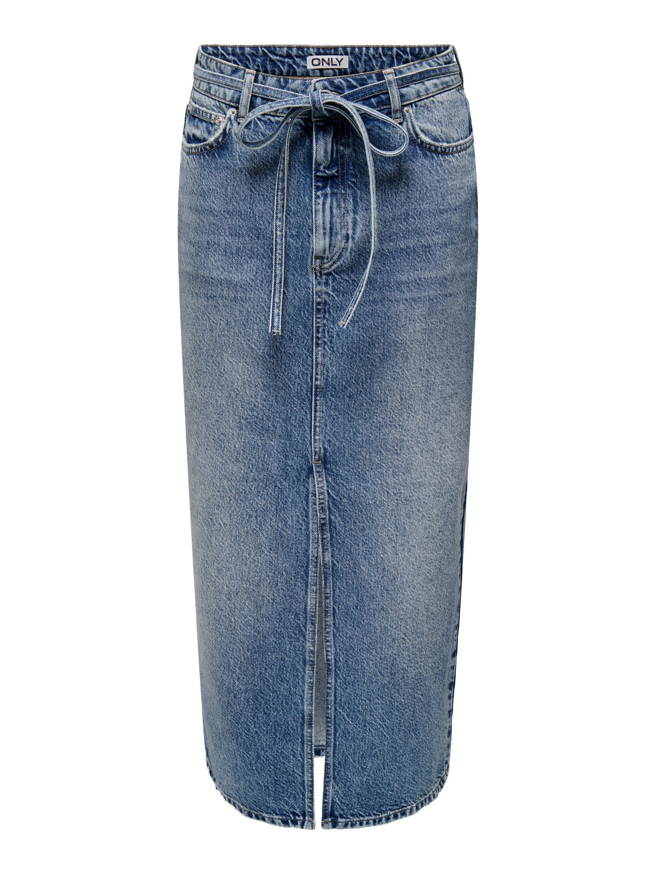 ONLY -ONLGIANNA Denim Midi sukně -Medium Blue Denim - 15340707