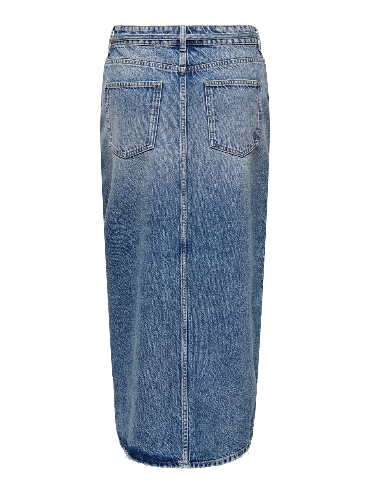 ONLY -ONLGIANNA Denim Midi sukně -Medium Blue Denim - 15340707