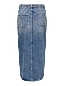 ONLY -ONLGIANNA Denim Midi sukně -Medium Blue Denim - 15340707
