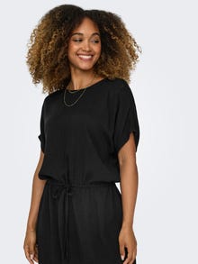 ONLY Regular Fit Round Neck Short dress -Black - 15340813