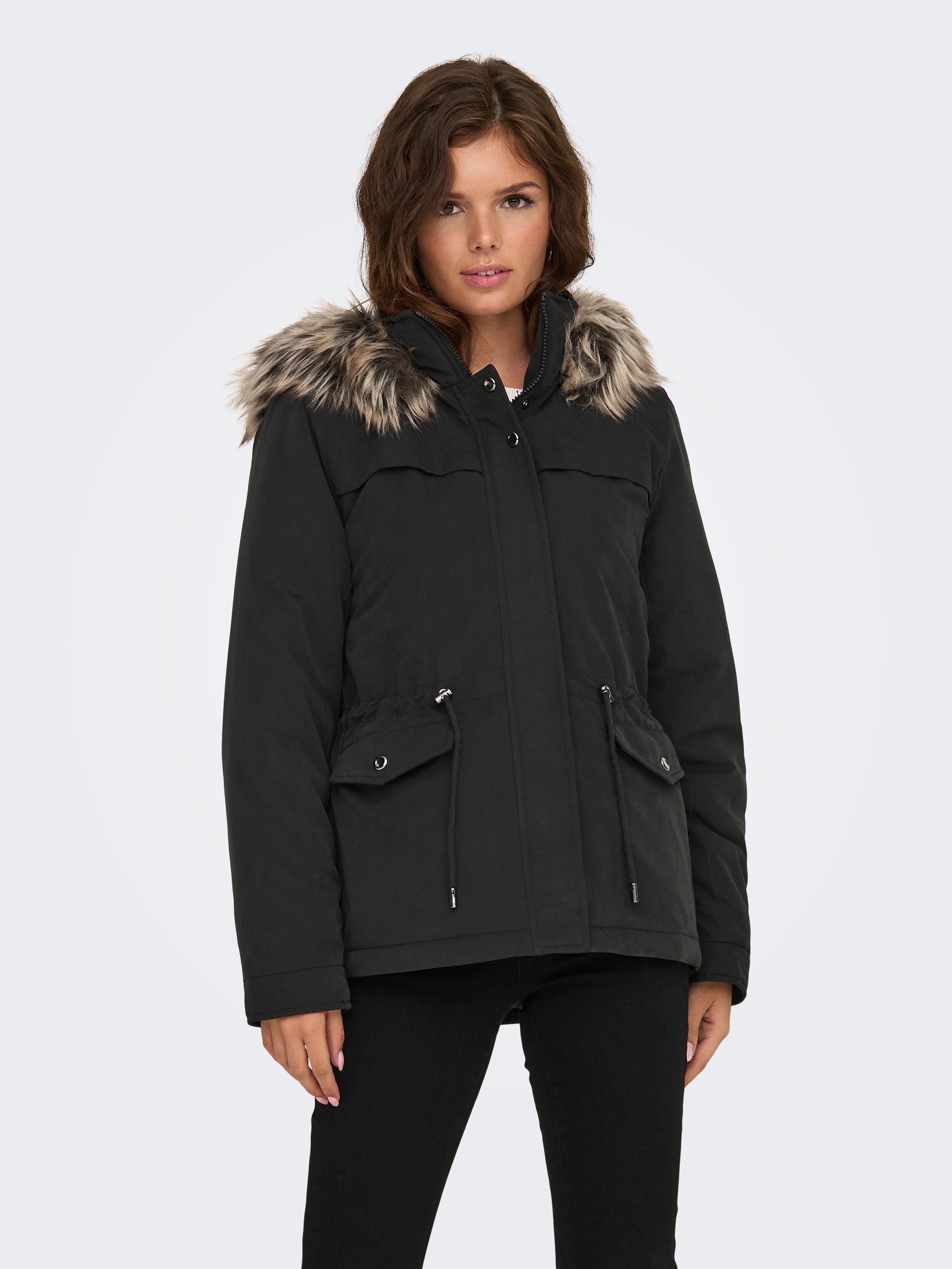 Parka Longue Fille KOGIRIS - Capuche Fourrure Synthétique, Protection Vent | ONLY