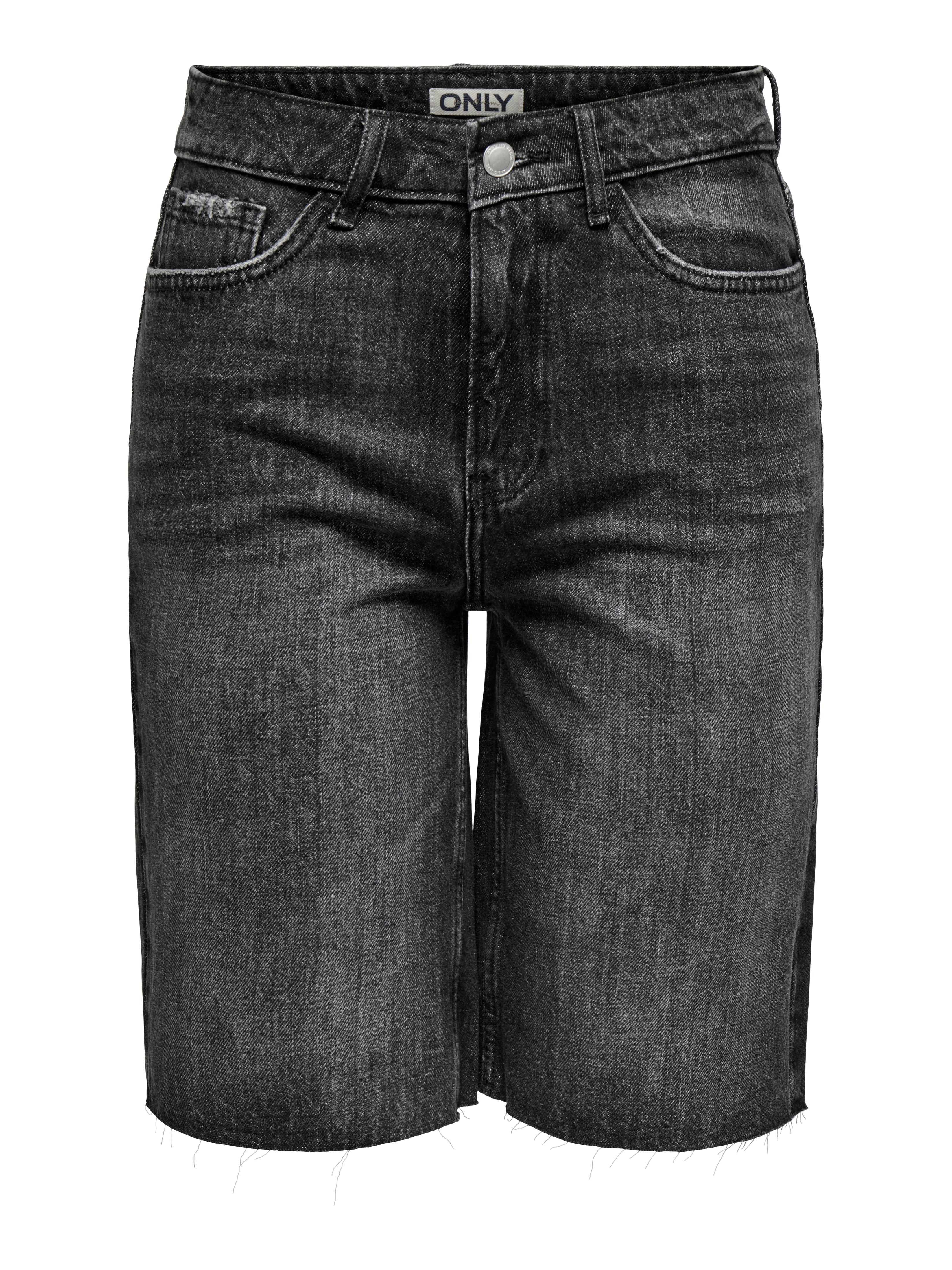 Thumbnail - Onlcaro Mittlere Taille Locker Geschnitten Jeans-shorts