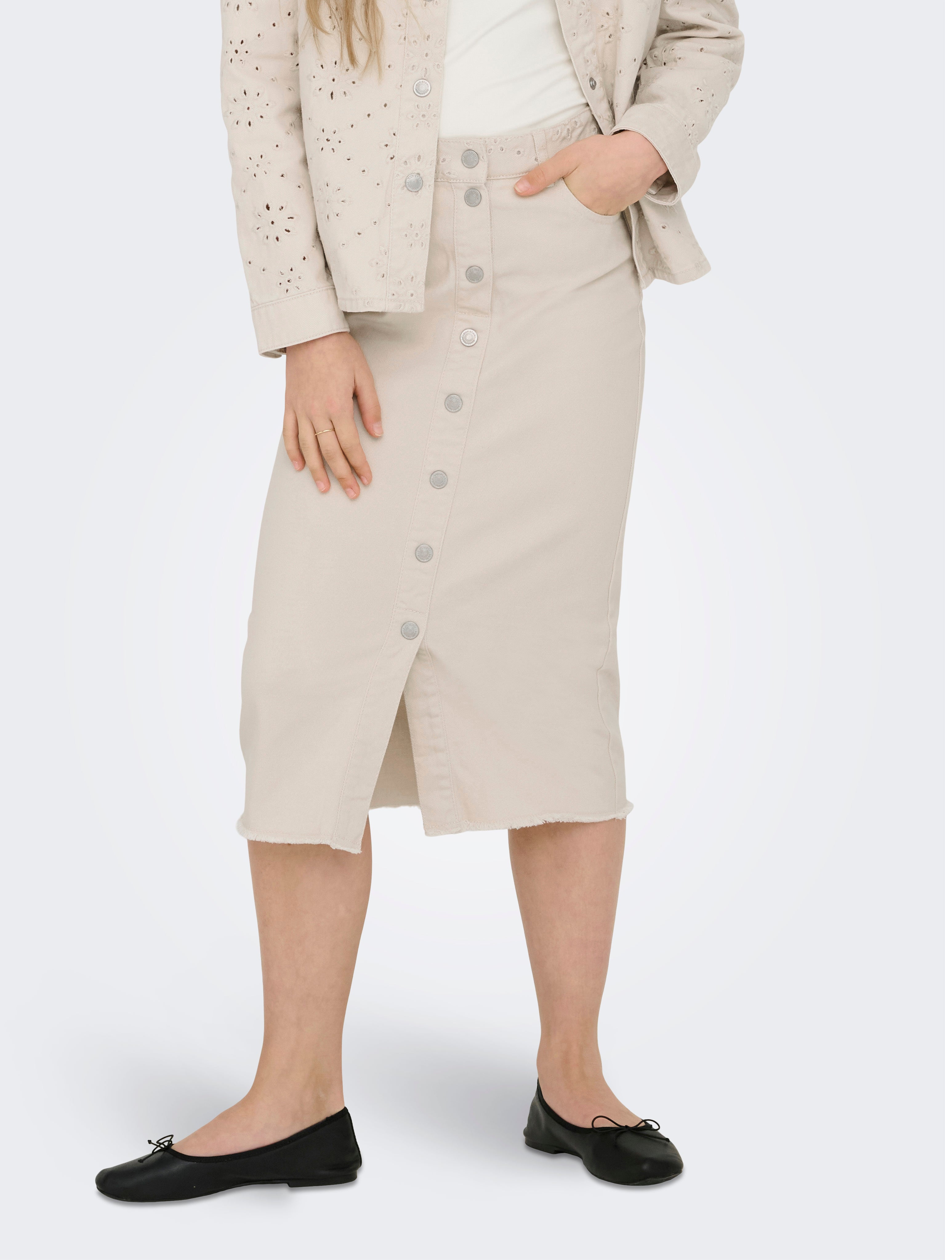 Kogelsa Denim Midirock