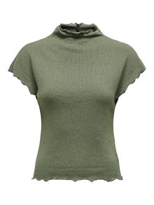 ONLY Knitted top with wave edges -Four Leaf Clover - 15341390