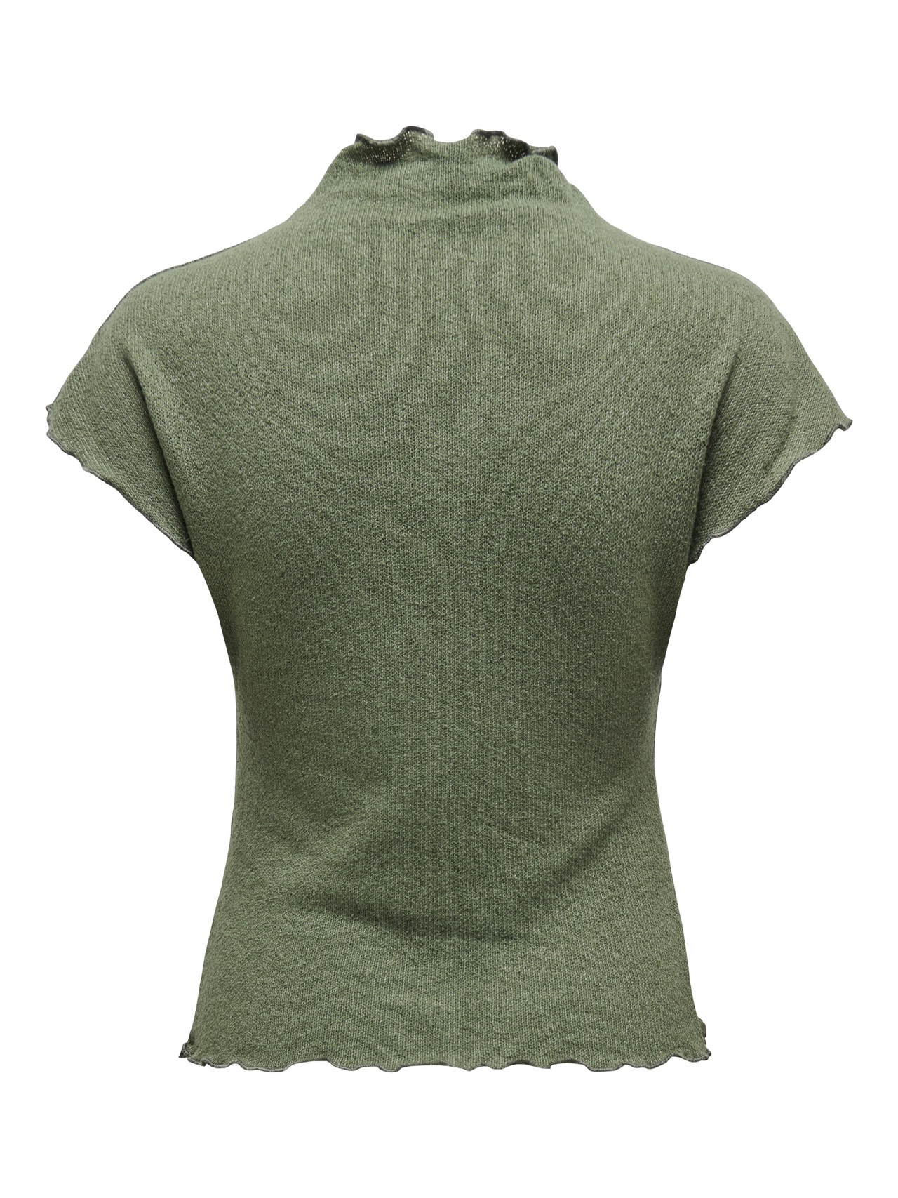 ONLY Knitted top with wave edges -Four Leaf Clover - 15341390