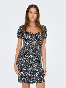 ONLY ONLHILLARY Midi šaty -Black - 15341518