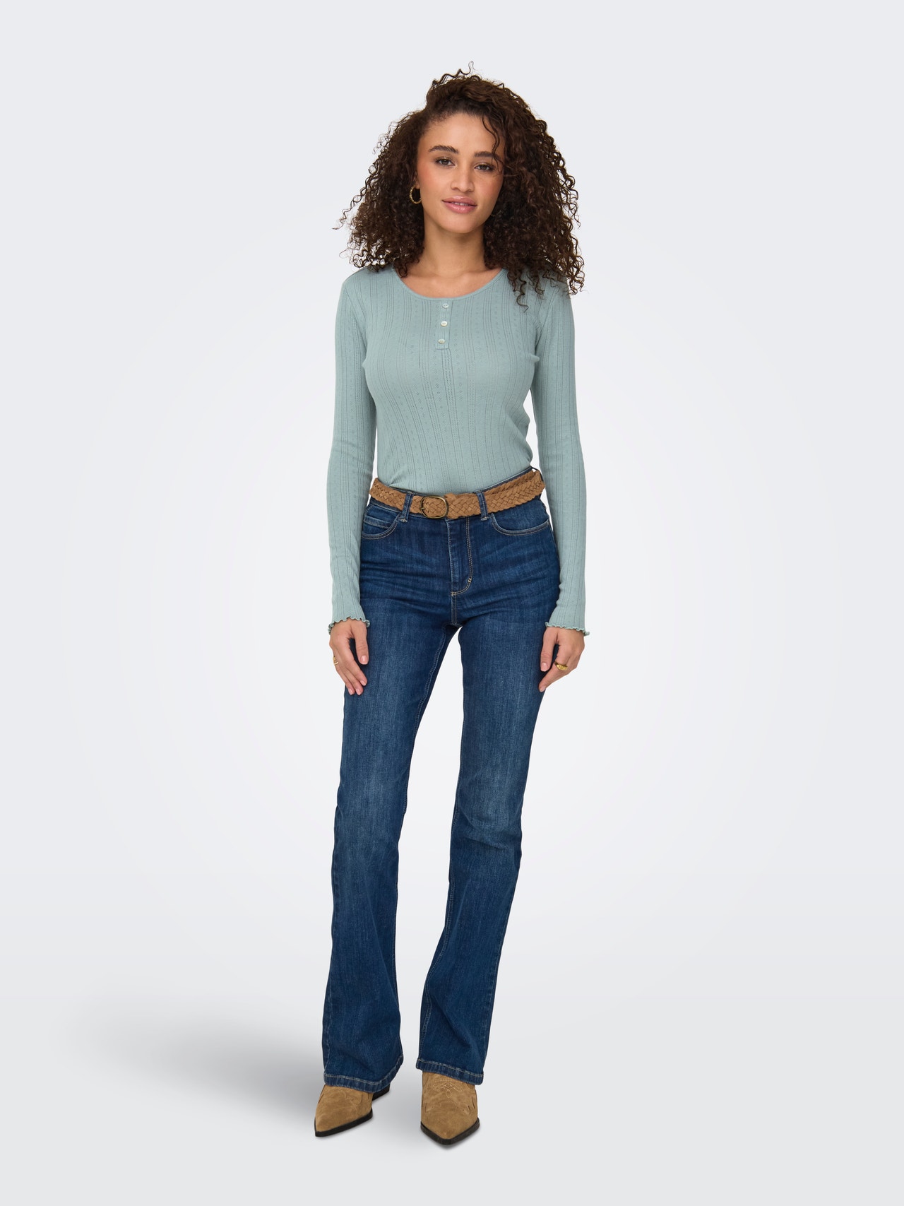 ONLY JDYSALSA Top -Silver Blue - 15341542